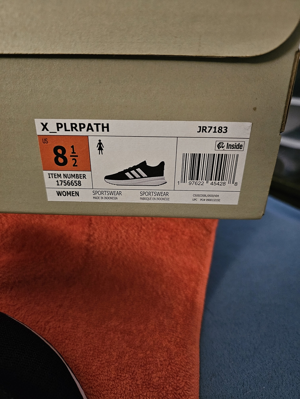 Adidas Black & White Running Sneakers - Picture 7 of 7